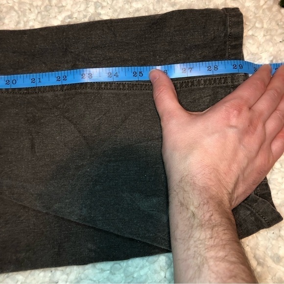 J.JILL Stretch Grey Indigo Denim Jeans Womens Size 16 With Spots 34W 29L PICS - Picture 7 of 10